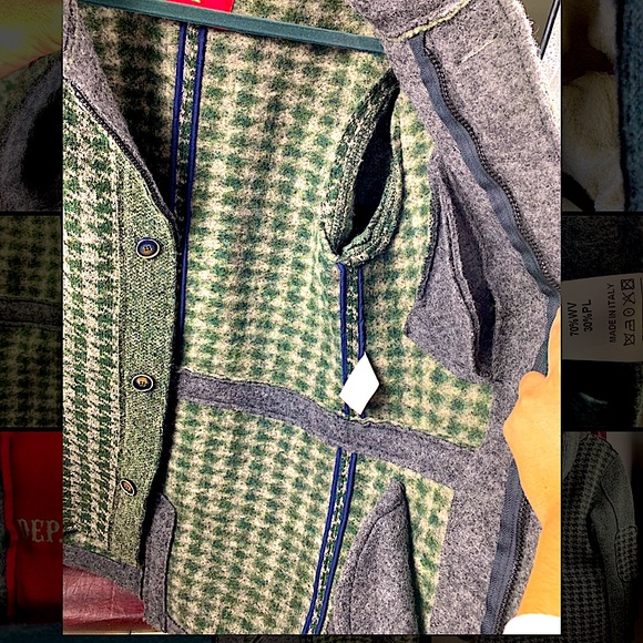 Beautiful Wool Military Grade Italian Long Coat - Picture 4 of 15